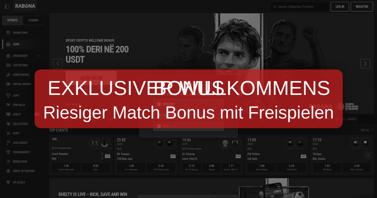 Rabona Casino Deutschland